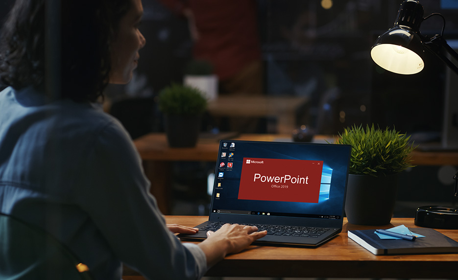 which program opens a powerpoint 2019 presentation in a browser