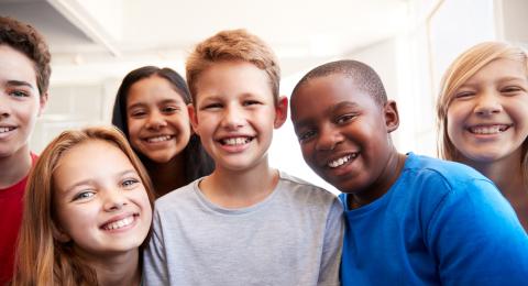 Children smiling