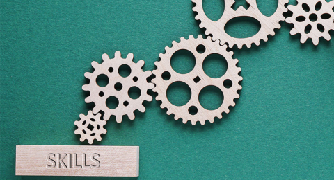 linked gears with works skills and success