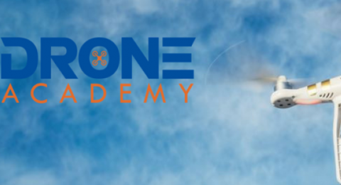drone in flight