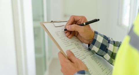 Filling out form