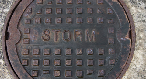 image of stormwater drain cover