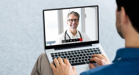 Online Video Conference Chat With Medical Doctor