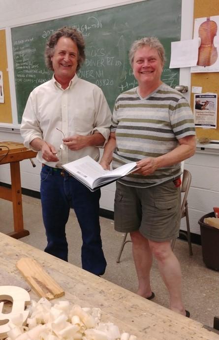 Violin and viola building class instructors