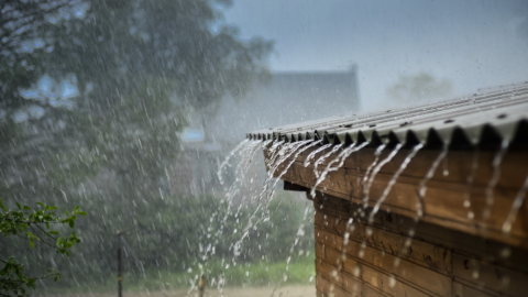 Stormwater on rooftop