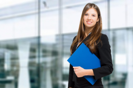 female professional in office setting