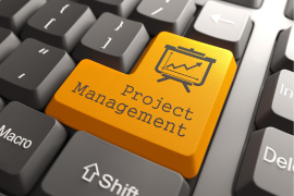 keyboard with project managment key