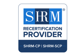 SHRM recertification logo
